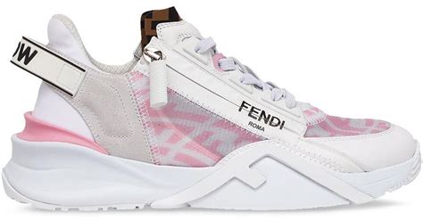 fendi slip on sneakers pink|fendi flow sneakers women's.